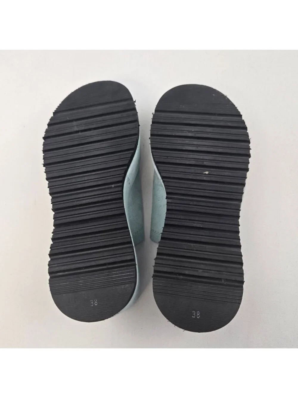 Free People Womens Platform Sandal Slides Mint 4